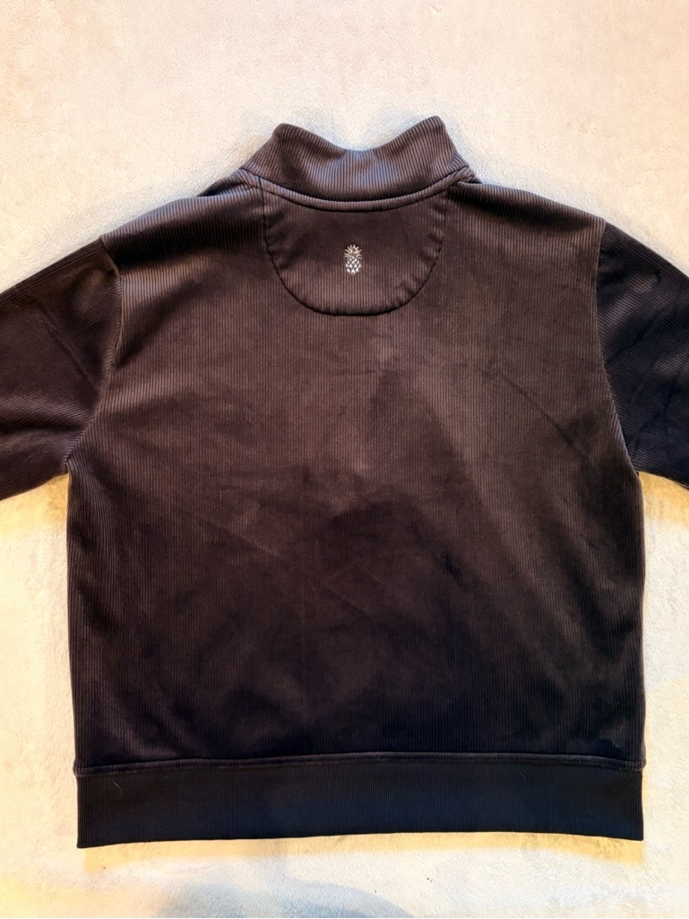 Tommy Bahama Cozy Cove Cord 1/2 Zip Sweatshirt Sz S - Picture 4 of 9